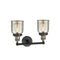 Innovations Lighting Small Bell 2 Light Bath Vanity Light Part Of The Franklin Restoration Collection 208-BAB-G58-LED