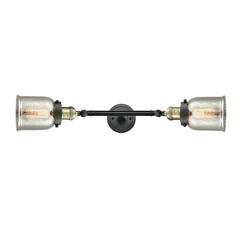 Innovations Lighting Small Bell 2 Light Bath Vanity Light Part Of The Franklin Restoration Collection 208-BAB-G58-LED