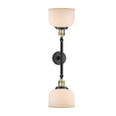 Innovations Lighting Large Bell 2 Light Bath Vanity Light Part Of The Franklin Restoration Collection 208-BAB-G71-LED