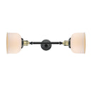 Innovations Lighting Large Bell 2 Light Bath Vanity Light Part Of The Franklin Restoration Collection 208-BAB-G71-LED