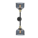 Innovations Lighting Large Bell 2 Light Bath Vanity Light Part Of The Franklin Restoration Collection 208-BAB-G73-LED