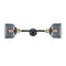 Innovations Lighting Large Bell 2 Light Bath Vanity Light Part Of The Franklin Restoration Collection 208-BAB-G73-LED