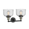 Innovations Lighting Large Bell 2 Light Bath Vanity Light Part Of The Franklin Restoration Collection 208-BAB-G74-LED