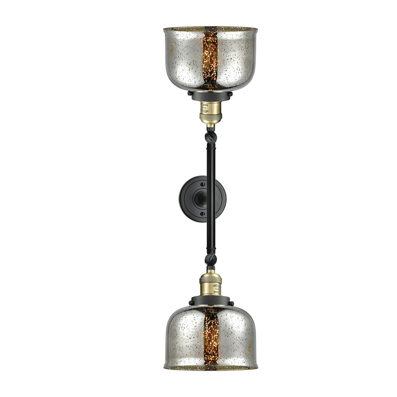Innovations Lighting Large Bell 2 Light Bath Vanity Light Part Of The Franklin Restoration Collection 208-BAB-G78-LED