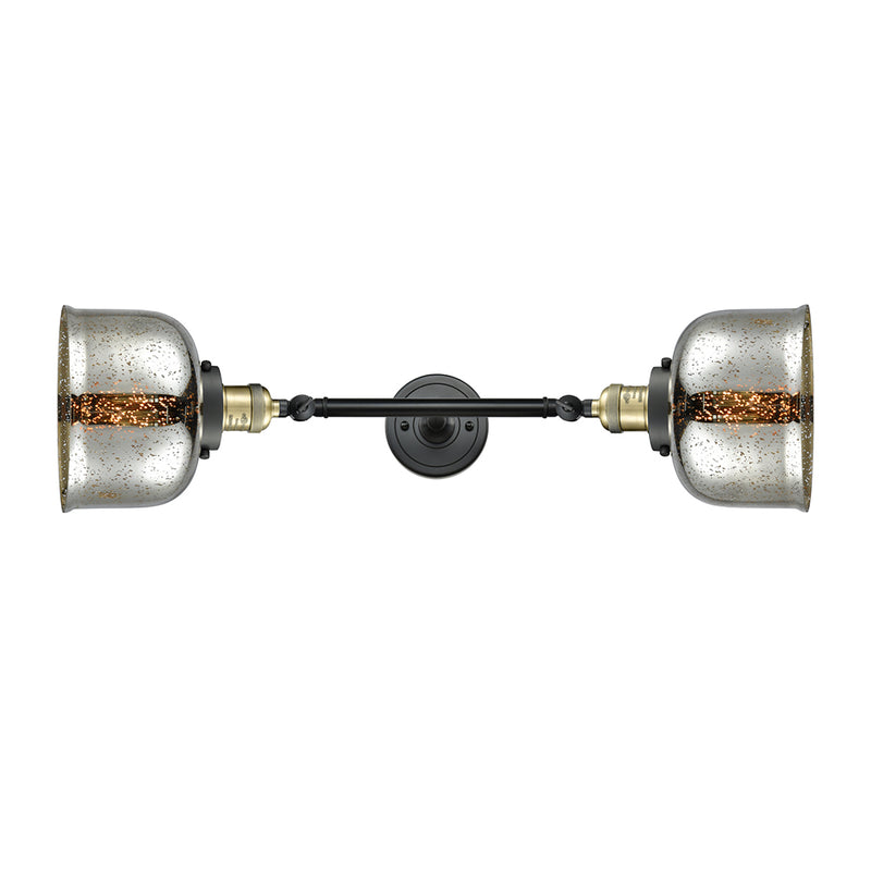 Innovations Lighting Large Bell 2 Light Bath Vanity Light Part Of The Franklin Restoration Collection 208-BAB-G78-LED