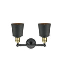 Innovations Lighting Addison 2 Light Bath Vanity Light Part Of The Franklin Restoration Collection 208-BAB-M9-BK