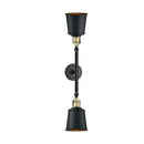 Innovations Lighting Addison 2 Light Bath Vanity Light Part Of The Franklin Restoration Collection 208-BAB-M9-BK