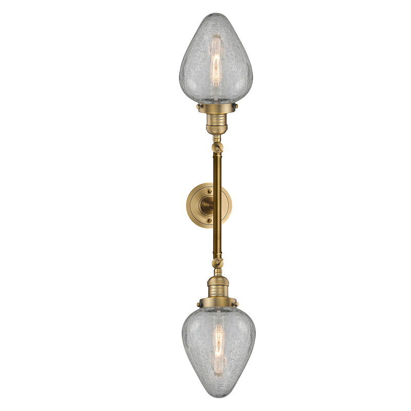 Innovations Lighting Geneseo 2 Light Bath Vanity Light Part Of The Franklin Restoration Collection 208-BB-G165-LED