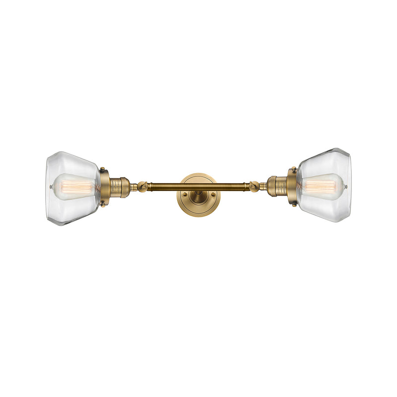 Innovations Lighting Fulton 2 Light Bath Vanity Light Part Of The Franklin Restoration Collection 208-BB-G172-LED