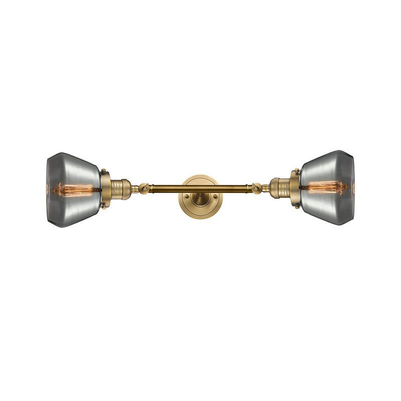 Innovations Lighting Fulton 2 Light Bath Vanity Light Part Of The Franklin Restoration Collection 208-BB-G173