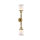 Innovations Lighting Small Canton 2 Light Bath Vanity Light Part Of The Franklin Restoration Collection 208-BB-G181S-LED