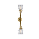 Innovations Lighting Small Canton 2 Light Bath Vanity Light Part Of The Franklin Restoration Collection 208-BB-G182S-LED