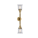 Innovations Lighting Small Canton 2 Light Bath Vanity Light Part Of The Franklin Restoration Collection 208-BB-G182S