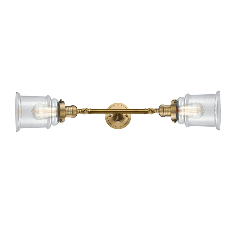Innovations Lighting Canton 2 Light Bath Vanity Light Part Of The Franklin Restoration Collection 208-BB-G182-LED