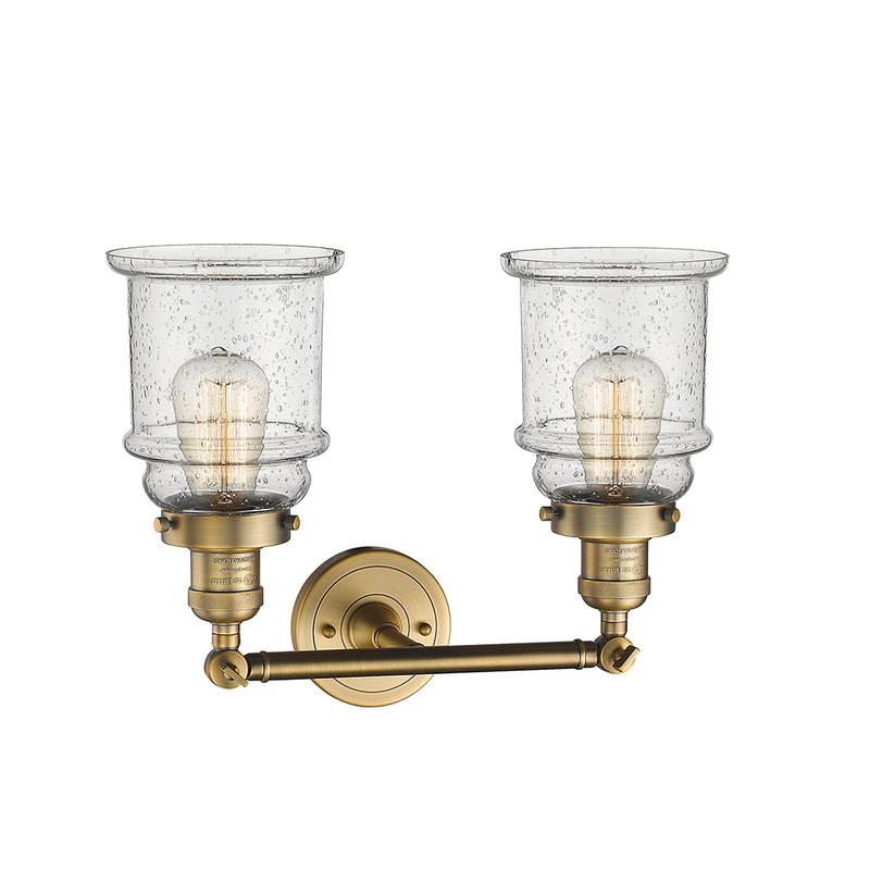 Innovations Lighting Canton 2 Light Bath Vanity Light Part Of The Franklin Restoration Collection 208-BB-G184