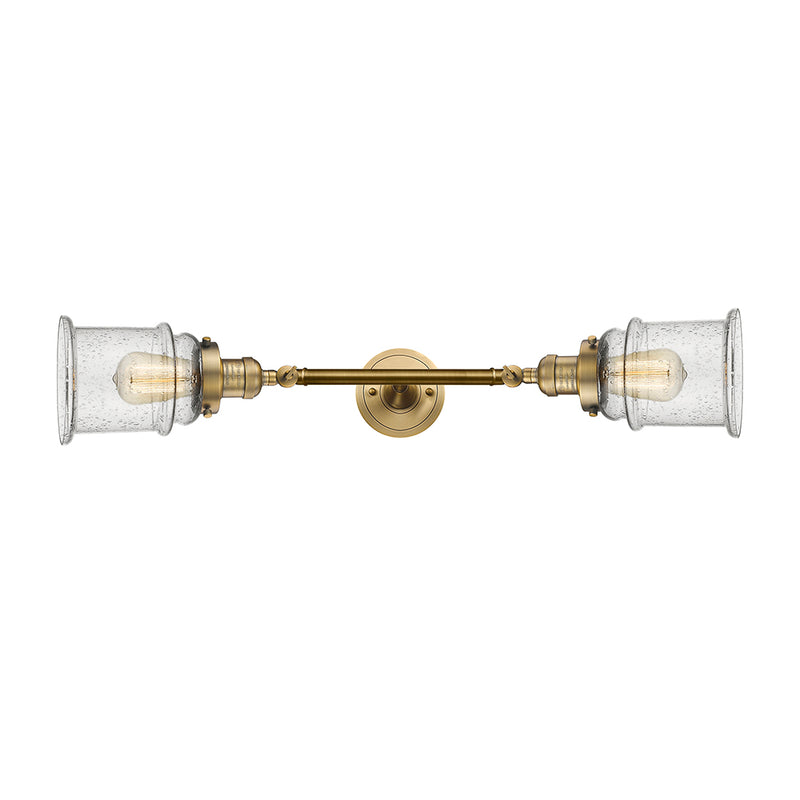 Innovations Lighting Canton 2 Light Bath Vanity Light Part Of The Franklin Restoration Collection 208-BB-G184