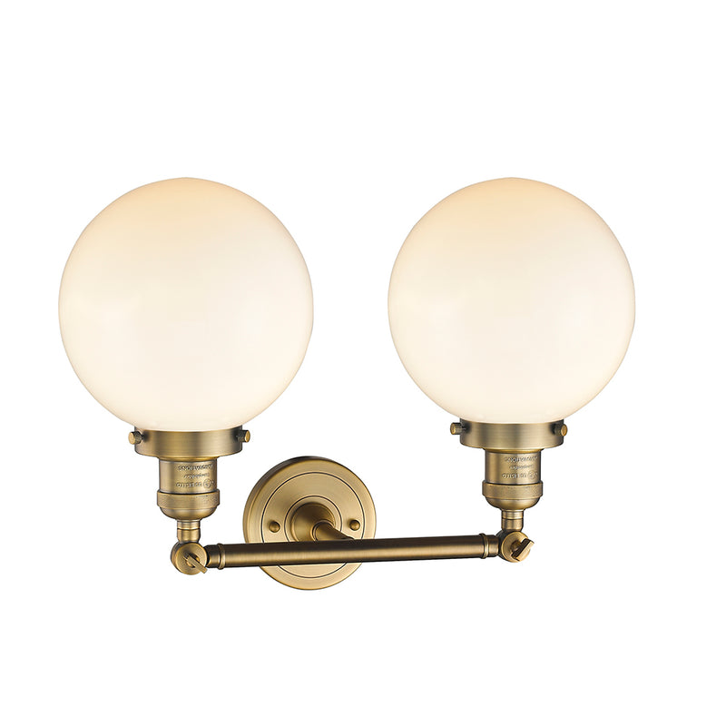 Innovations Lighting Beacon 2 Light 19" Bath Vanity Light 208-BB-G201-8
