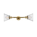 Innovations Lighting Large Cone 2 Light Bath Vanity Light Part Of The Franklin Restoration Collection 208-BB-G42-LED