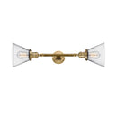 Innovations Lighting Large Cone 2 Light Bath Vanity Light Part Of The Franklin Restoration Collection 208-BB-G42
