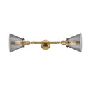 Innovations Lighting Large Cone 2 Light Bath Vanity Light Part Of The Franklin Restoration Collection 208-BB-G43-LED