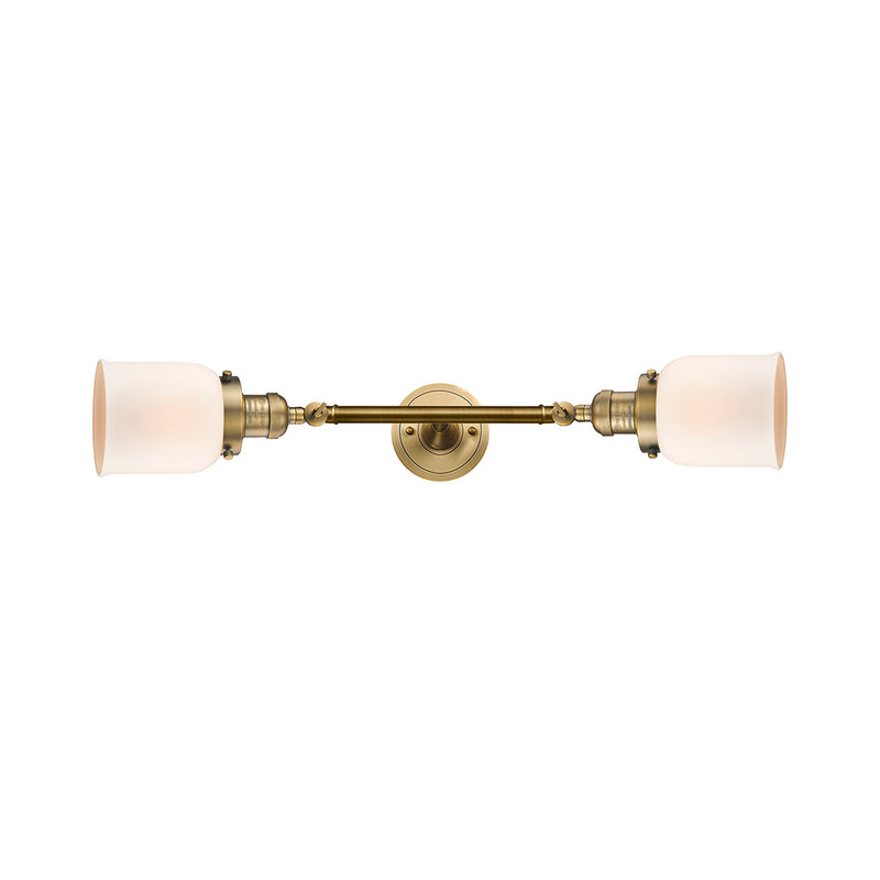 Innovations Lighting Small Bell 2 Light Bath Vanity Light Part Of The Franklin Restoration Collection 208-BB-G51