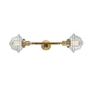 Innovations Lighting Small Oxford 2 Light Bath Vanity Light Part Of The Franklin Restoration Collection 208-BB-G532-LED