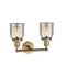Innovations Lighting Small Bell 2 Light Bath Vanity Light Part Of The Franklin Restoration Collection 208-BB-G58-LED