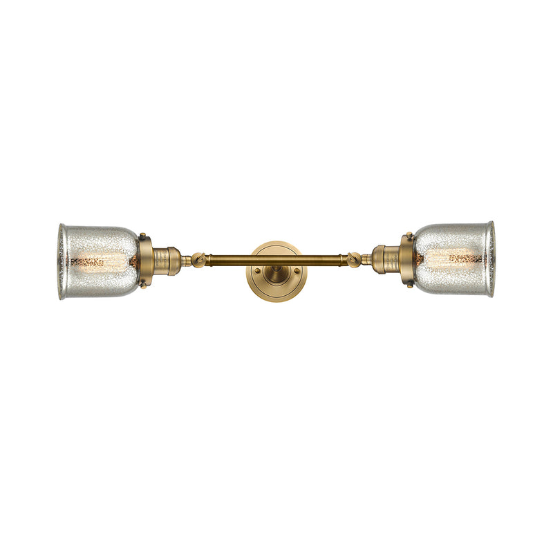 Innovations Lighting Small Bell 2 Light Bath Vanity Light Part Of The Franklin Restoration Collection 208-BB-G58
