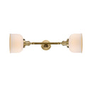 Innovations Lighting Large Bell 2 Light Bath Vanity Light Part Of The Franklin Restoration Collection 208-BB-G71-LED