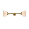 Innovations Lighting Large Bell 2 Light Bath Vanity Light Part Of The Franklin Restoration Collection 208-BB-G71-LED