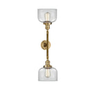 Innovations Lighting Large Bell 2 Light Bath Vanity Light Part Of The Franklin Restoration Collection 208-BB-G72