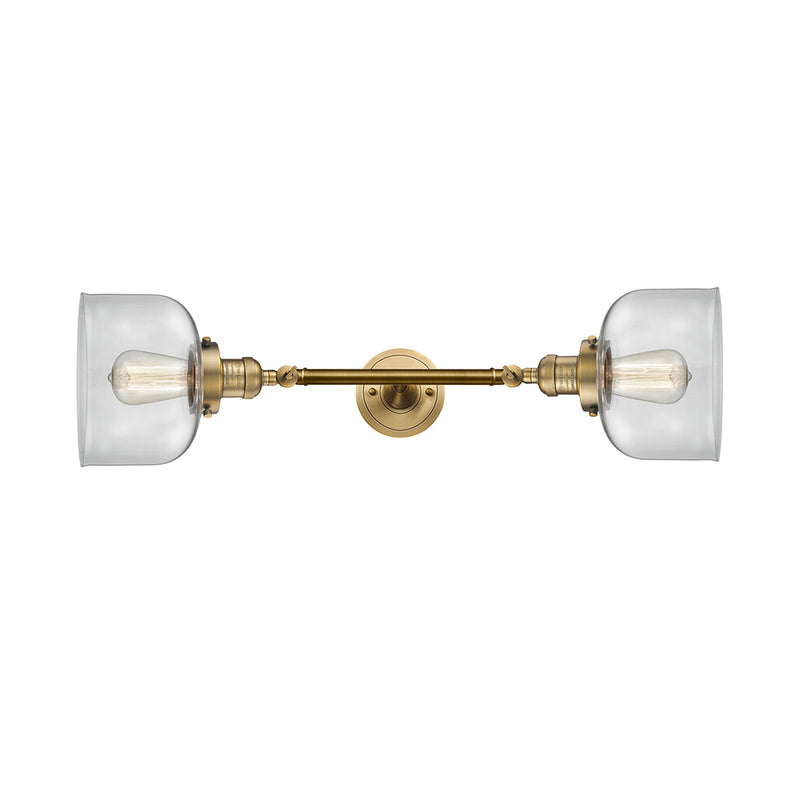 Innovations Lighting Large Bell 2 Light Bath Vanity Light Part Of The Franklin Restoration Collection 208-BB-G72