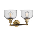 Innovations Lighting Large Bell 2 Light Bath Vanity Light Part Of The Franklin Restoration Collection 208-BB-G74