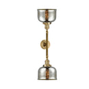 Innovations Lighting Large Bell 2 Light Bath Vanity Light Part Of The Franklin Restoration Collection 208-BB-G78-LED