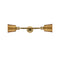 Innovations Lighting Addison 2 Light Bath Vanity Light Part Of The Franklin Restoration Collection 208-BB-M9-BB