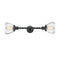 Innovations Lighting Fulton 2 Light Bath Vanity Light Part Of The Franklin Restoration Collection 208-BK-G172