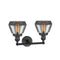 Innovations Lighting Fulton 2 Light Bath Vanity Light Part Of The Franklin Restoration Collection 208-BK-G173-LED