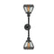 Innovations Lighting Fulton 2 Light Bath Vanity Light Part Of The Franklin Restoration Collection 208-BK-G173-LED
