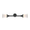 Innovations Lighting Small Canton 2 Light Bath Vanity Light Part Of The Franklin Restoration Collection 208-BK-G181S