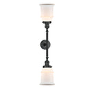 Innovations Lighting Canton 2 Light Bath Vanity Light Part Of The Franklin Restoration Collection 208-BK-G181-LED