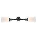 Innovations Lighting Canton 2 Light Bath Vanity Light Part Of The Franklin Restoration Collection 208-BK-G181-LED