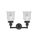 Innovations Lighting Canton 2 Light Bath Vanity Light Part Of The Franklin Restoration Collection 208-BK-G182-LED