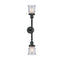 Innovations Lighting Small Canton 2 Light Bath Vanity Light Part Of The Franklin Restoration Collection 208-BK-G184S-LED