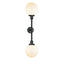 Innovations Lighting Beacon 2 Light 19" Bath Vanity Light 208-BK-G201-8