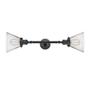 Innovations Lighting Large Cone 2 Light Bath Vanity Light Part Of The Franklin Restoration Collection 208-BK-G42-LED