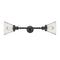 Innovations Lighting Large Cone 2 Light Bath Vanity Light Part Of The Franklin Restoration Collection 208-BK-G44