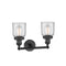 Innovations Lighting Small Bell 2 Light Bath Vanity Light Part Of The Franklin Restoration Collection 208-BK-G52-LED