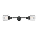 Innovations Lighting Small Bell 2 Light Bath Vanity Light Part Of The Franklin Restoration Collection 208-BK-G52