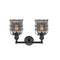Innovations Lighting Small Bell Cage 2 Light Bath Vanity Light Part Of The Franklin Restoration Collection 208-BK-G53-CE