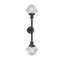Innovations Lighting Small Oxford 2 Light Bath Vanity Light Part Of The Franklin Restoration Collection 208-BK-G532